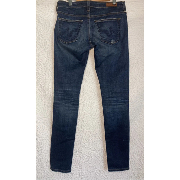 AG Adriano Golschmied Skinny Jeans Womens Legging Ankle Mid Rise Distressed 26 - Picture 2 of 13
